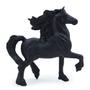 Imagem de MODEBESO Figuras animais realistas Playset, Estatuetas de Cavalo, Figuras do Cavalo de Pintura à Mão, Brinquedo Educacional, Bolo Toppers Presente de Aniversário de Natal para Crianças Todllers (Cavalo Negro)