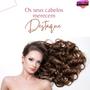 Imagem de Modelador de Cachos Cabelo Curling Rod Cetim Sem Calor + 2 Scrunchies