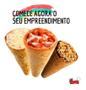 Imagem de Modeladora + 2 Assadeiras 12 + 120 Cones 12cm Pizza Cone