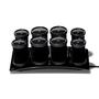 Imagem de Modeladores de Cabelo T3 Volumizing Hot Rollers LUXE - Conjunto com 8 Rolos