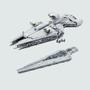 Imagem de Modelo de Blocos de Construção Espaço Imperial Light Cruiser - Wars Fighter Executor