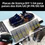 Imagem de Modelo De Carro De Metal Em Escala 1/64 Com Placa De Licença Tema Lightning Tribe Initial-D Para