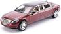Imagem de Modelo de Carro Mercedes Maybach em Escala 1:24 - Diecast - Preto/Vinho Tinto - 21,5x7,5x6,8cm