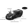 Imagem de Modelo De Carro Super Esportivo Chevrolet Corvette C7 Em Escala 1/36 Para Crianças, Em Liga Metálica