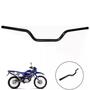 Imagem de Modelo De Guidão Xt 125 Moto Peça Acessório Preto E Cromado Pilotagem 