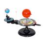 Imagem de Modelo de sistema solar: globo orbital, Terra, sol, lua, kit DIY