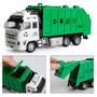 Imagem de Modelo de Veículo Diecast - Liga de Engenharia - Caminhão de Lixo