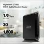 Imagem de Modem e Roteador Netgear Nighthawk C7000 AC1900 WiFi - Combo