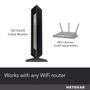 Imagem de Modem NETGEAR CM1000 - DOCSIS 3.1 Gigabit (1Gbps) - Preto
