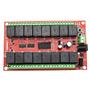 Imagem de Modulo 16 Relês 12v C/ Controle Remoto 433mhz Automação