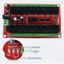 Imagem de Modulo 16 Relês 12v C/ Controle Remoto 433mhz Automação