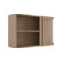 Imagem de Módulo Armário Aéreo 68x100 Canto Reto Esquerdo 100% MDF Cozinha Modulada Gold Robel Hanover/Aspen