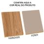 Imagem de Módulo Armário Aéreo 88x80 2 Portas 100% MDF Cozinha Modulada Provence Robel Hanover/Fendi