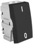 Imagem de Modulo Bipolar Simples - Recta Grafite Satin Fosco