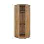Imagem de Modulo Canto Obliquo de Casal Safira para Guarda-Roupa em MDF com 01 Porta Clic Móveis