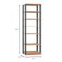 Imagem de Módulo Closet com 5 prateleiras 70cm Espresso Be mobiliario-