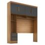 Imagem de Módulo Closet Smart Aéreo com Criado 2 Gavetas com Maleiro