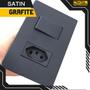 Imagem de Modulo Com Furo Cabo Coaxial Antena Tv Grafite Fosco Recta B.Lux