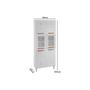Imagem de Módulo Cozinha Telasul Mirage New Paneleiro c/ 6 Portas (2 c/Vidro) Branco