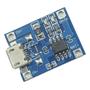 Imagem de Módulo de carregador de bateria de lítio Micro USB, 5V, 1A TP4056