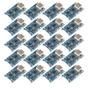 Imagem de Módulo de Carregamento de Bateria de Lítio TP4056 1A 5V - 20 Peças - com Interface USB Tipo-C e Proteção