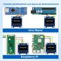 Imagem de Módulo De Exibição OLED De 128x64 Pixels Tela I2C SSD1306 De 0,96 Polegadas Para Arduino Raspberry