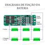 Imagem de Módulo de Proteção para Baterias Lítio 18650 3S 20A 12.6v