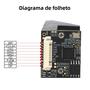 Imagem de Módulo De Sensor De Leitor De Impressão Digital Óptico Para Arduino Bloqueia Comunicação Serial Uart