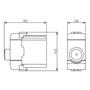 Imagem de Módulo Dimmer Eletrônico Bivolt 300w 50/60Hz- Mec-Tronic
