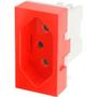 Imagem de Modulo Fame Evidence 2373 Tomada 10A Vermelho