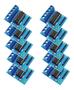 Imagem de Módulo GBK P6 Driver Controlador de Motor de Passo Unipolar ULN2003- Robótica Compatível com Arduino, PIC, Atmel, ARM KIT com 10 Peças