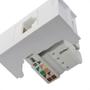 Imagem de Modulo Ilumi Slim Tomada Rj-45 Branco 8164