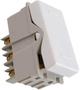 Imagem de Módulo Interruptor Bipolar Paralelo Com Componente Metálico 10A/250V Branco - Tramontina Liz