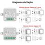 Imagem de Módulo Interruptor Dimmer Inteligente Tuya ZigBee 3.0 Controle De 2 Vias Alexa Google Home Regulável