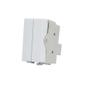 Imagem de Modulo interruptor duplo simples 10a sleek margirius