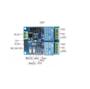 Imagem de Módulo Interruptor Relé Wifi 2 Canais 5v Esp 8266 Esp-01