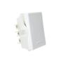 Imagem de Módulo Interruptor Simples 10A/250V Branco Liz Tramontina