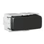 Imagem de Módulo interruptor simples 10a 250vca preto compose - weg