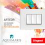Imagem de Módulo Interruptor Simples 16A LED Inferior Branco Arteor 583501B Legrand
