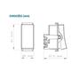 Imagem de Modulo Interruptor Simples 6A 250V Branco ARIA TRAMONTINA