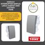 Imagem de Modulo Interruptor Simples Linha Habitat Onix  Fame