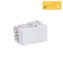 Imagem de Módulo Interruptor Simples Rubi Branco - Force Line
