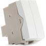 Imagem de Modulo Margirius Sleek Simples Duplo 10A Branco 17837