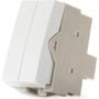 Imagem de Modulo Margirius Sleek Simples Duplo 10A Branco 17837