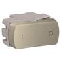 Imagem de Módulo Miluz Interruptor Bipolar Simples 10A 250V Dourado Schneider