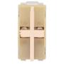 Imagem de Modulo Novara Ouro Rose Interruptor Simples