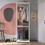 Imagem de Módulo para Closet com Cabideiro e Prateleira 183x45x57cm
