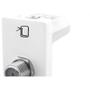 Imagem de Modulo Pial Plus+ 1 Tomada Coaxial Branca - 615030Bc