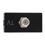 Imagem de Modulo Pial Plus+ 1 Tomada Coaxial Preto - 615030Pt