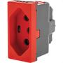 Imagem de Modulo Pial Plus+ 1Tomada 20A 615079 Vermelho